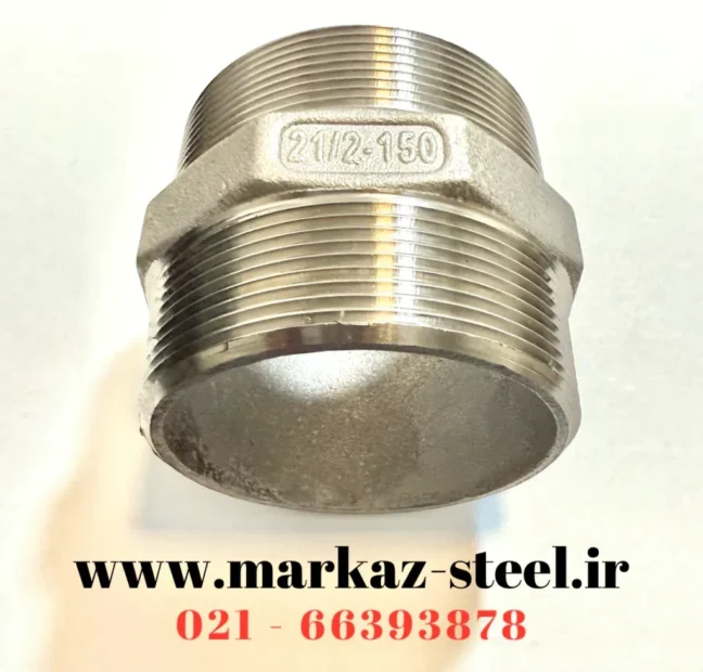 مغزی استیل 1/2 2 304 و 316